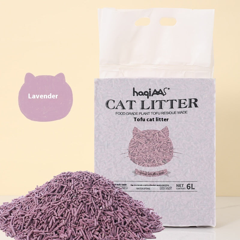 Original Tofu Cat Litter 6L Green Tea Mixed Plant - Image 5