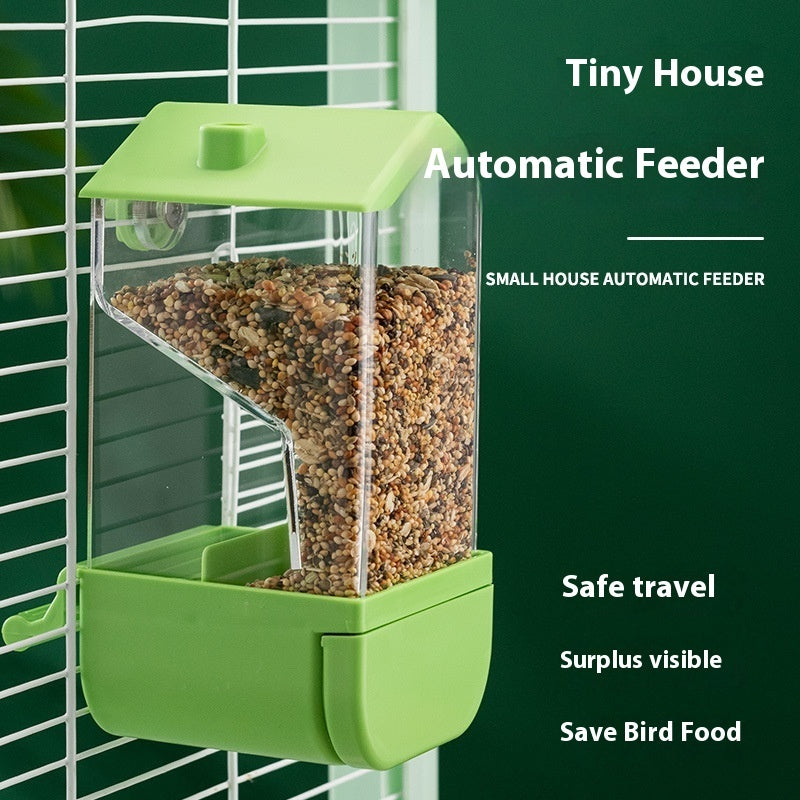 Parrot Automatic Pet Feeder Food Container - Image 4