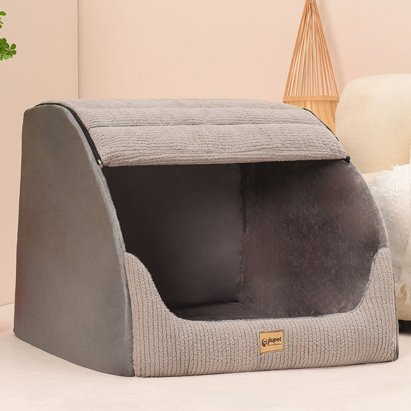 Warm Medium Large Dog Golden Retriever Removable And Washable Pet Bed - Image 7