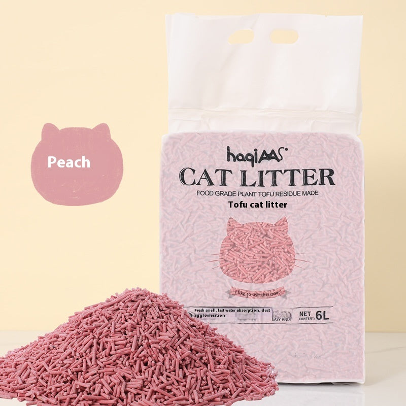 Original Tofu Cat Litter 6L Green Tea Mixed Plant - Image 7