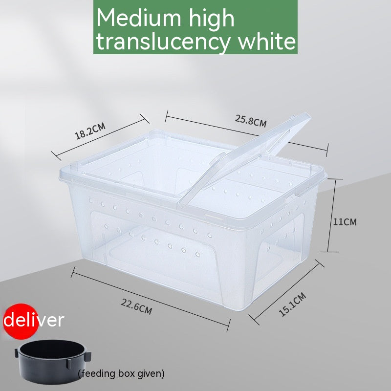 Silkworm Feeding Pet Box Turtle Jar - Image 10