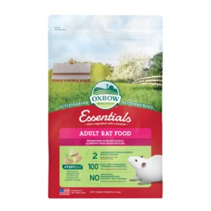 !!OXBOW'S ESSENTIAL ADULT RAT 3# (3 LBS.)