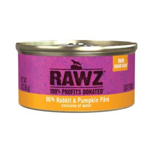 Rawz Cat 96% Rabbit Pumpkin Pate