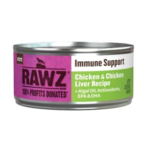 Rawz Immune Cat 5.5oz. Chicken Chicken Liver Pate (Case of 24)
