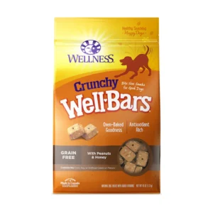 Wellbar Crunchy Peanut & Honey 45 oz. Dog Snack