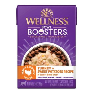 Wellness Bowl Boosters 5.5oz Turkey & Sweet Potato Hearty Topper (Case of 12)