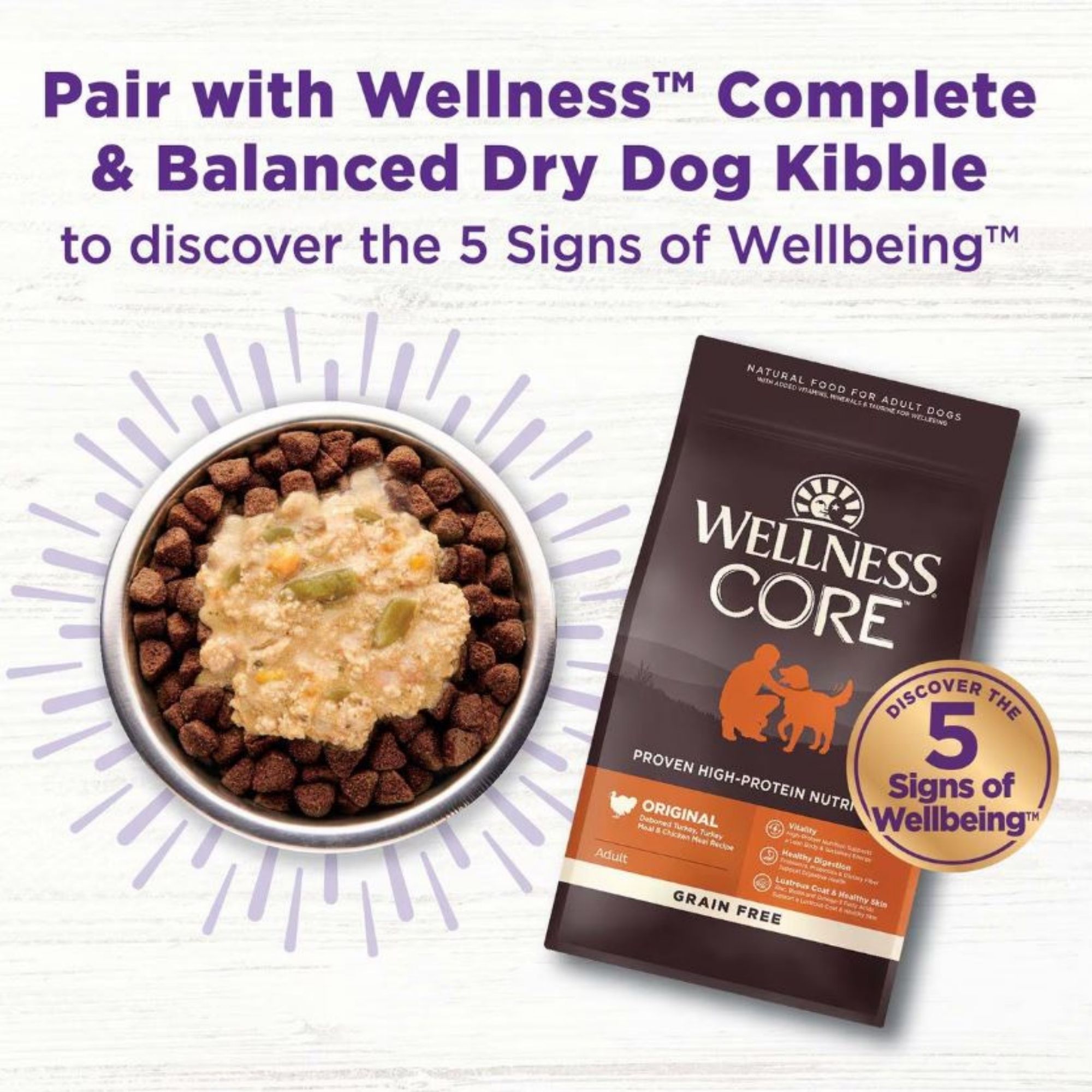 Wellness Bowl Boosters 5.5oz. Chicken & Pumpkin Hearty Topper (Case of 12) - Image 3