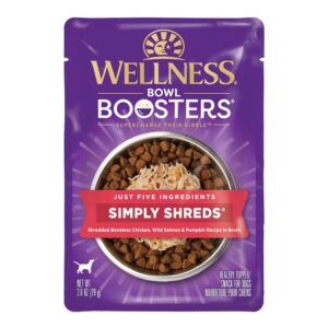 Wellness Bowl Boosters Simply Shreds 2.8oz. Chicken & Salmon Shred (Case of 12)