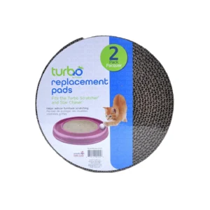 Bergan Turbo Scratcher Replacement Pads Tan, 1ea / 2 pk