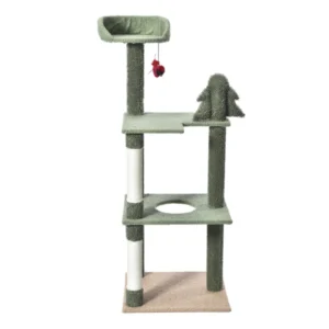Max & Marlow 3 Level Cat Pine Tree 1ea / 51 in.