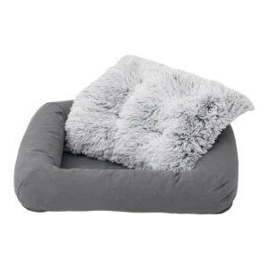 Tall Tails Dog & Cat Grey All In One Bed