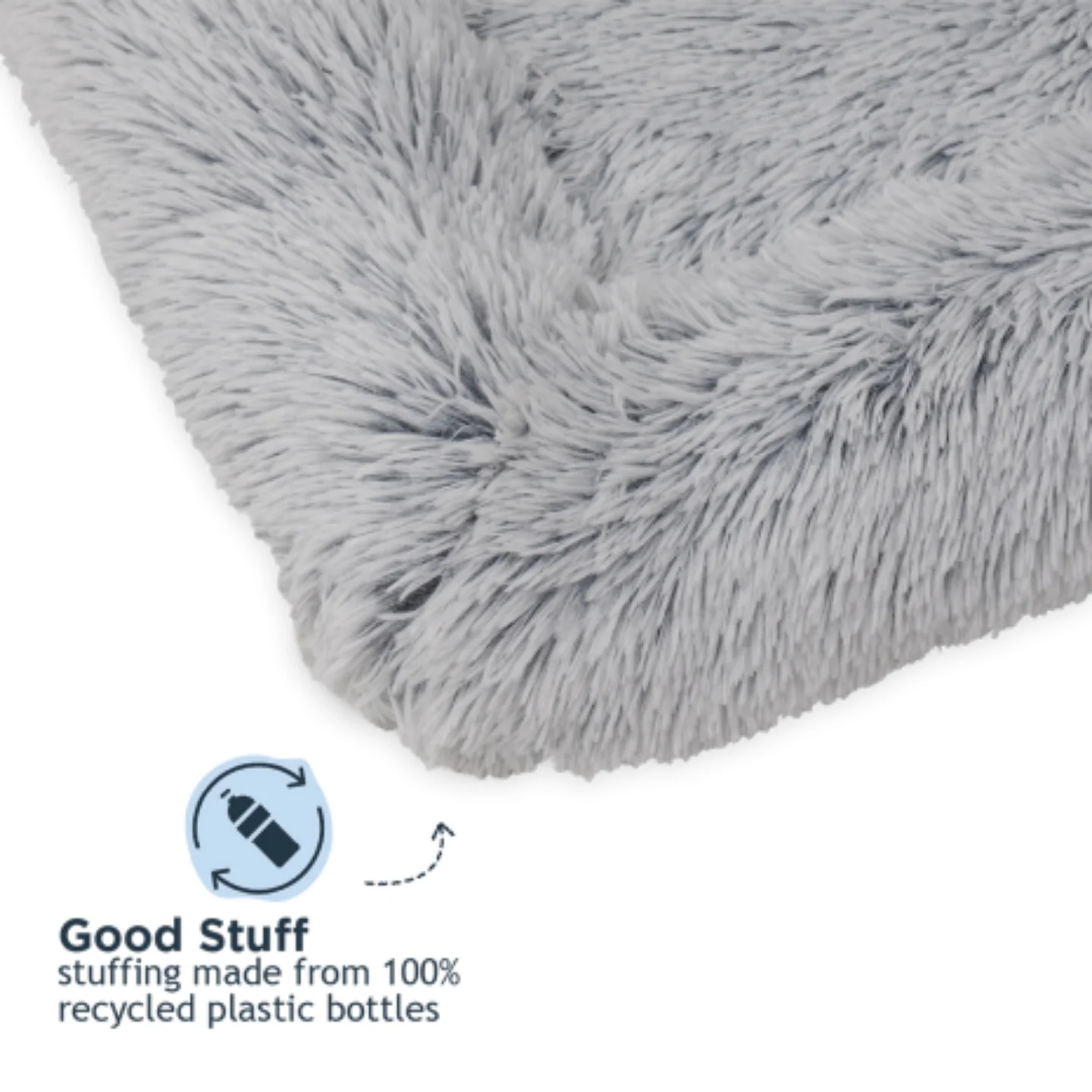 Tall Tails Dog & Cat Grey Cuddle Crate Bed - Image 3