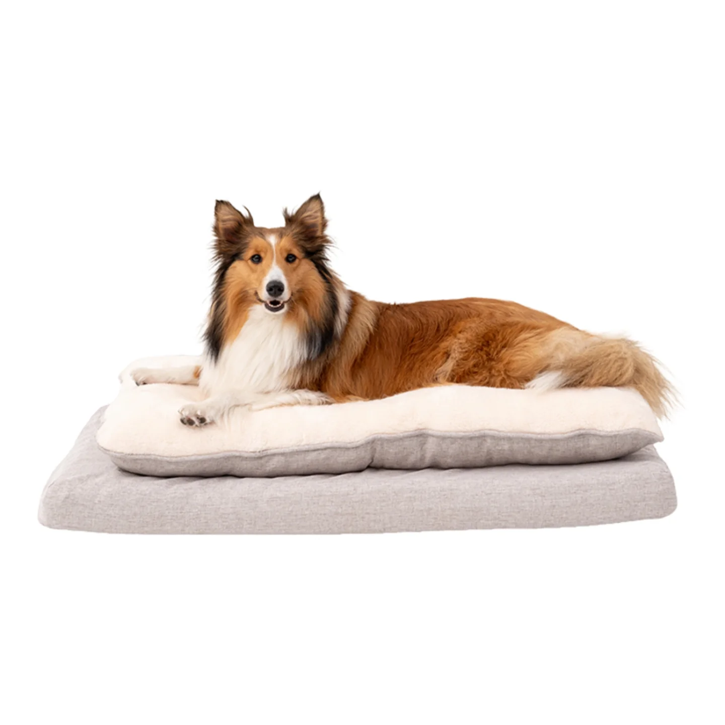 Territory Dog & Cat Khaki Pillow Top Bed - Image 6